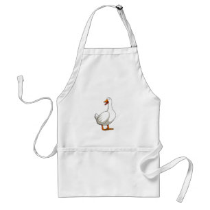 Tablier Conception de canard mignon pour hommes amateur de