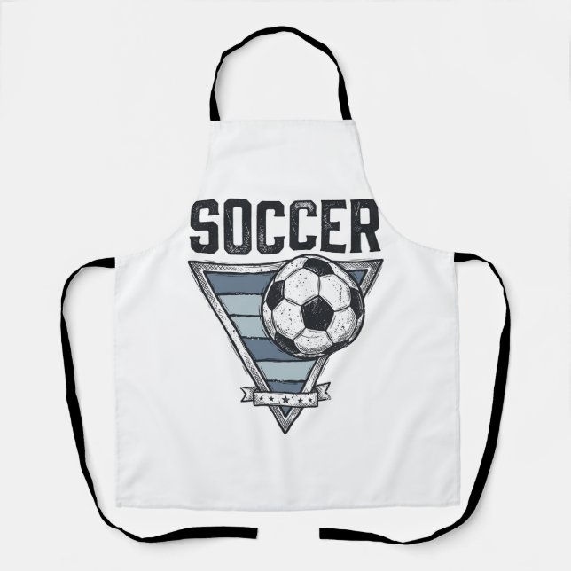 Tablier Conception de chemise de badge de triangle de ball (Recto)
