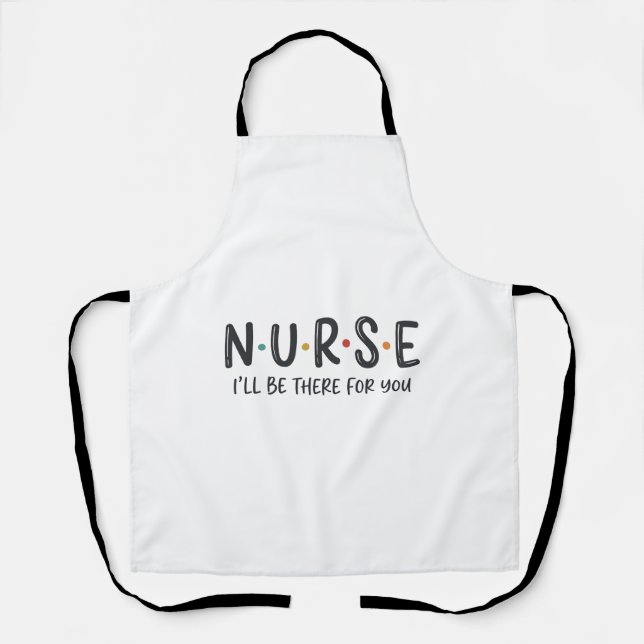 Tablier Conception de chemise de citation d'infirmière Gra (Recto)