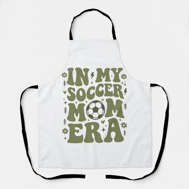 Tablier Conception de chemise de maman de football à l'ère (Recto)