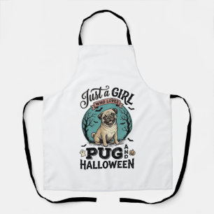 Tablier Conception de chemise pour fille amateur de chien