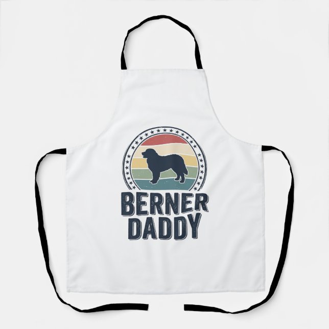Tablier Conception de chemise vectorielle Berner Daddy Vin (Recto)