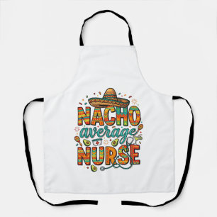 Tablier Conception de chemise vectorielle Nacho Average Nu