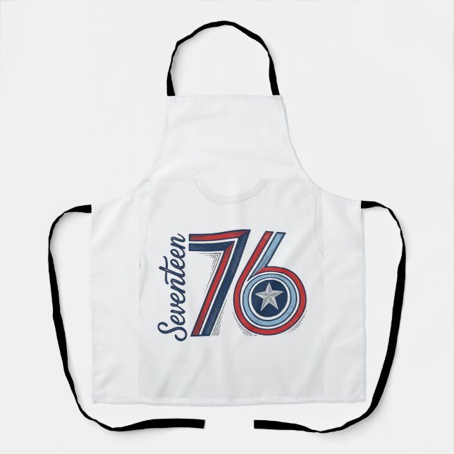 Tablier Conception de chemise vectorielle patriotique Vint (Recto)