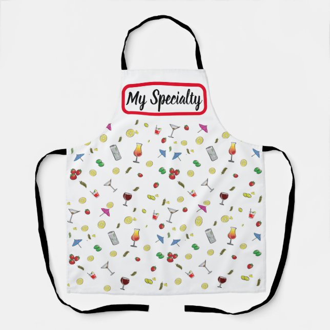 Tablier Conception de cocktails Apron (Recto)