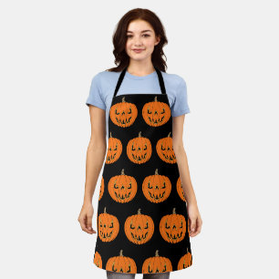 Tablier Conception de Halloween citrouille effrayante Jack