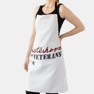 Tablier Conception de la fierté militaire des sœurs de vét