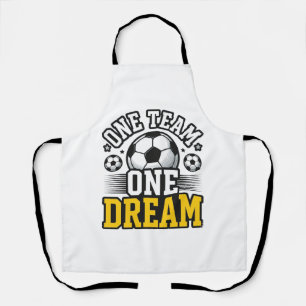 Tablier Conception de maillot de football Vintage One Team