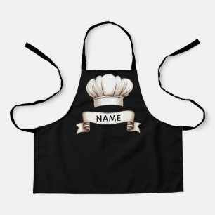 Tablier Conception de nom de chef pour enfants et adultes