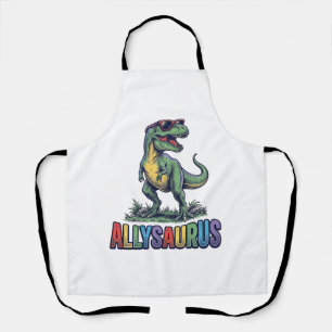 Tablier Conception de t-shirt Allysaurus Lunettes de solei