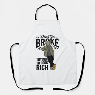 Tablier Conception de T-shirt de chien vintage avec des vi