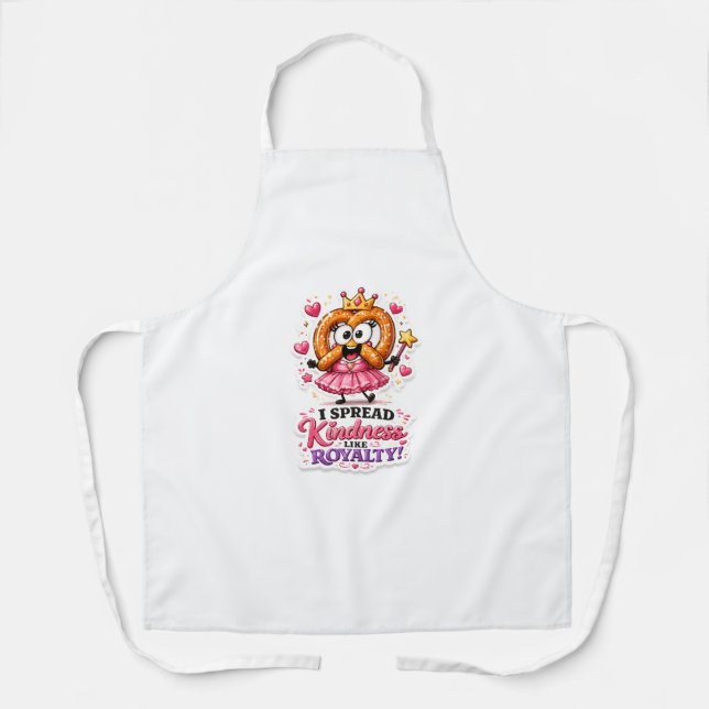 Tablier Conception de T-Shirt de Personnage de Bretzel Mig (Recto)