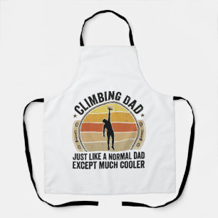 Tablier Conception de T-shirt d'escalade de papa vintage C