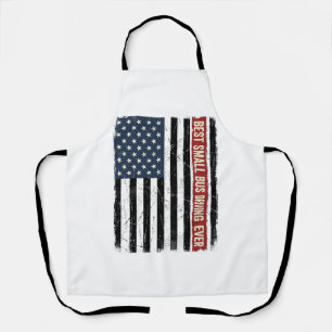 Tablier Conception de T-shirt Drapeau de Conducteur de Bus