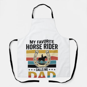 Tablier Conception de t-shirt Mon cavalier de cheval préfé
