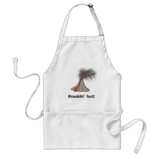Tablier Conception de volcan chaud Smokin