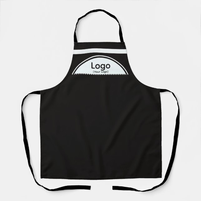 Tablier Conception de votre logo en demi-sphère  (Recto)