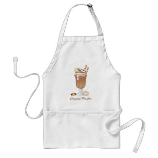 Tablier Conception démodée mignonne de milkshake de
