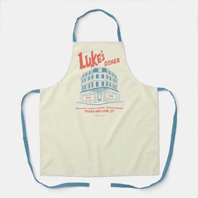 Tablier Conception du diner de Luke Stars Hollow (Recto)