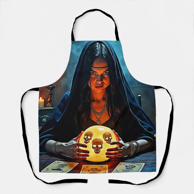 Tablier Conception d'un voyant Mystic Psychic Fortune (Recto)