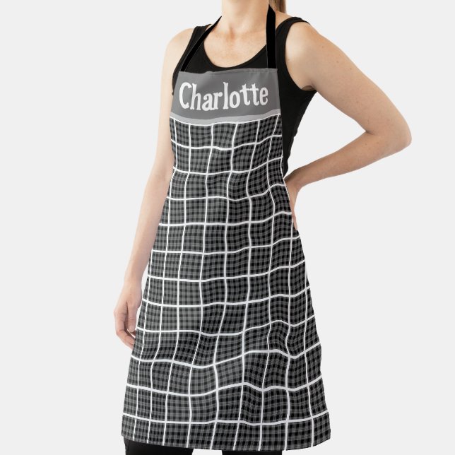 Tablier Conception personnalisée de carreaux à damier mini (Insitu)