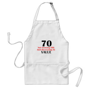 Tablier conceptions d'anniversaire de 70 années