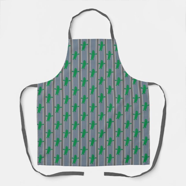 Tablier Concombre amusant et fantaisie (Recto)