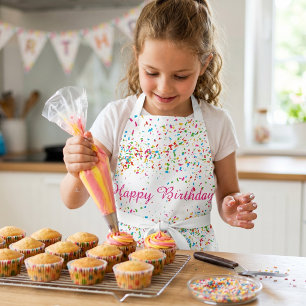 Tablier Confettis colorés