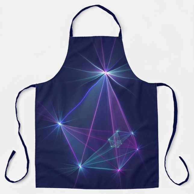 Tablier Constellation, Art Fractal Abstrait Fantastique (Recto)