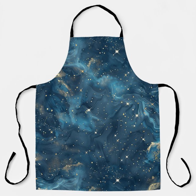 Tablier Constellation céleste - Nuit étoilée (8) (Recto)