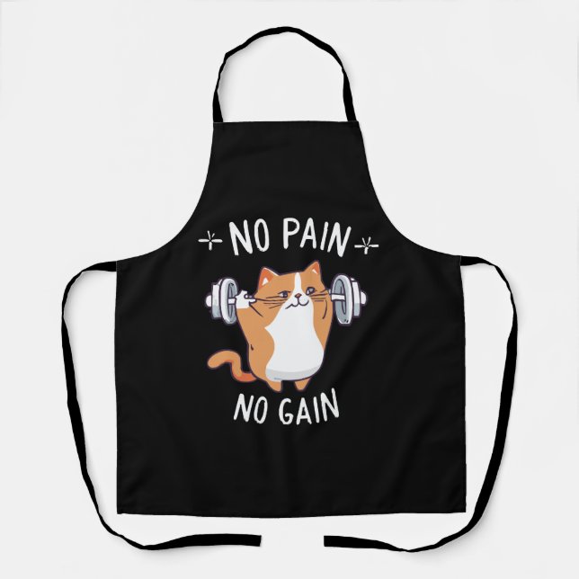 Tablier Construisons du Muscle ! Salle de Sport ! (Recto)
