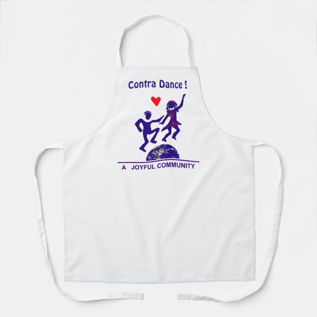 Tablier Contra Dance Cadeaux Adulte Apron (Recto)