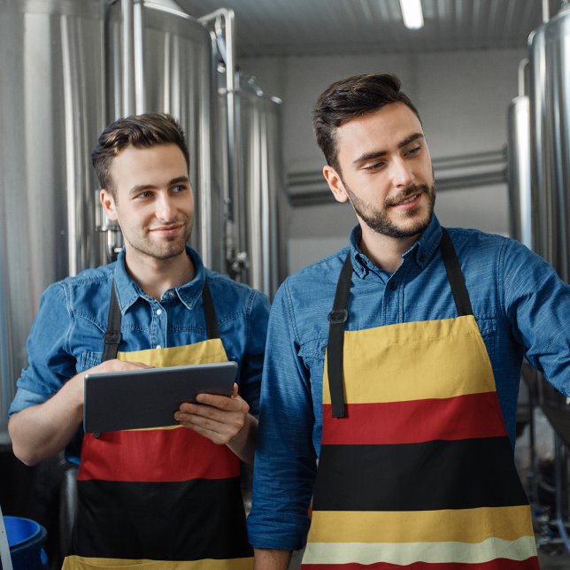 Tablier Contraste Jaune Avec Rouge (Créateur téléchargé)