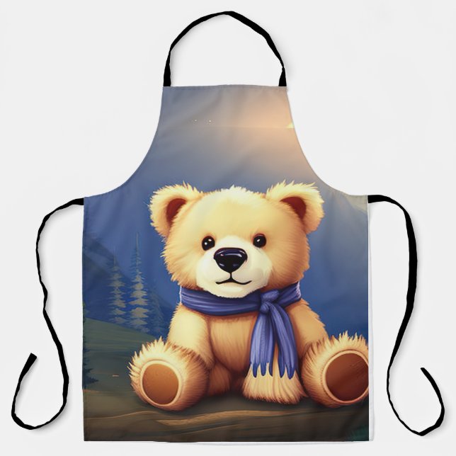 Tablier Cook en style with Our Teddy Bear Kitchen Apron (Recto)