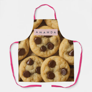 Tablier Cookie aux pépites de chocolat personnalisé