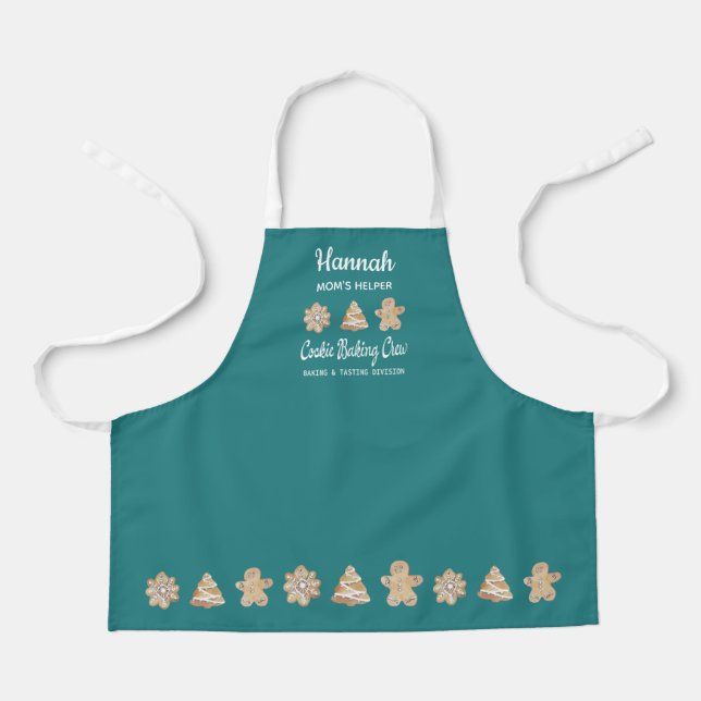 Tablier Cookie Baking Crew Enfants Enfants Baking Apron (Recto)