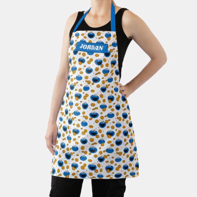 Tablier Cookie Monster | C est pour motif cookie (Insitu)