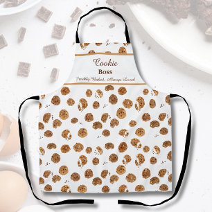 Tablier Cookies Boss Cookies aux pépites de chocolat aquar