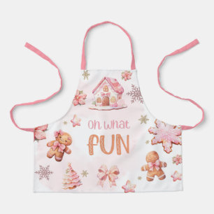 Tablier Cookies de Noël Oh quel plaisir fête d'anniversair