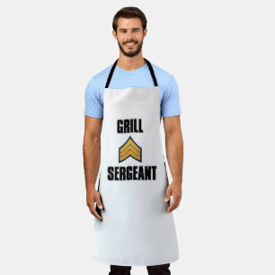 Tablier Cool BBBQ Summer Fun Grill Sergent drôle Apron