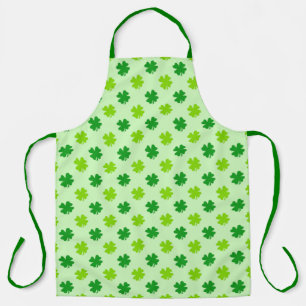 Tablier Cool Green Shamrock Irish Pride