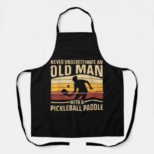 Tablier Cool Pickleball Art Pour Hommes Femmes Paddle Pick