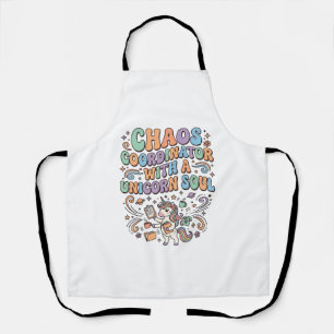 Tablier Coordonnateur de chaos de licorne avec une âme de