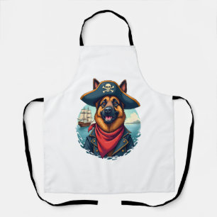 Tablier Copie de Pirate de Chien Berger Allemand