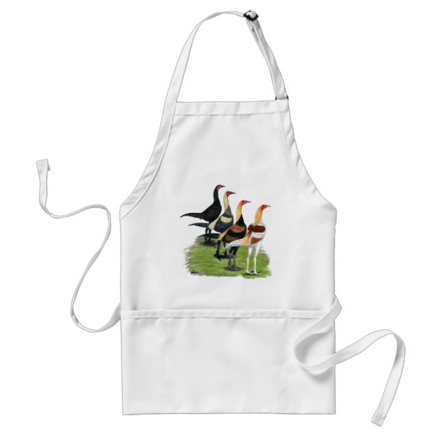 Tablier Coqs Modern Game (Devant)
