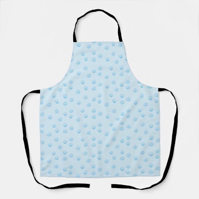 Tablier Coquilles Saint-Jacques Contour Minimalisme (Recto)