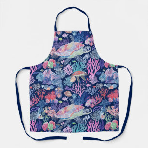 Tablier Coraux de tortue chic