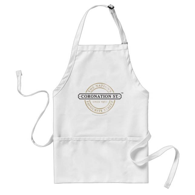 Tablier Coronation Street - Logo Apron (Devant)