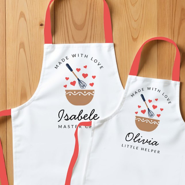 Tablier Correspondance petite famille d'aide (Créateur téléchargé)