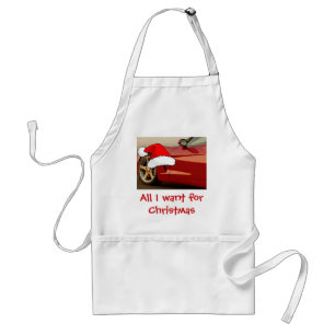 Tablier Corvette rouge Noël